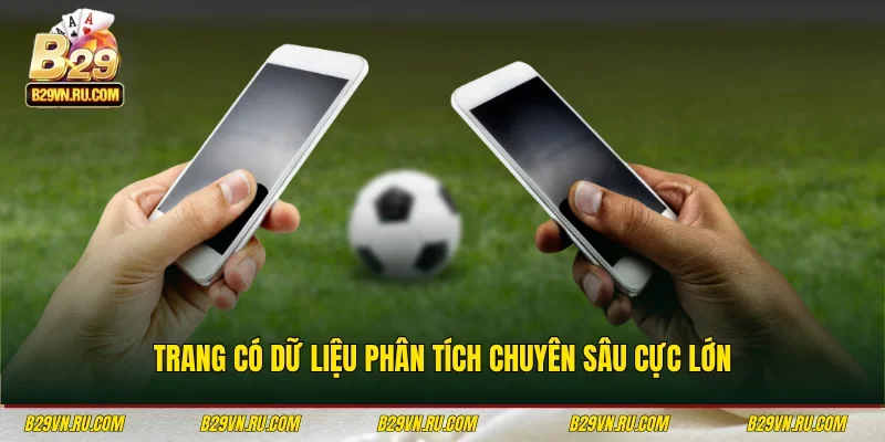 Trang có dữ liệu phân tích chuyên sâu cực lớn
