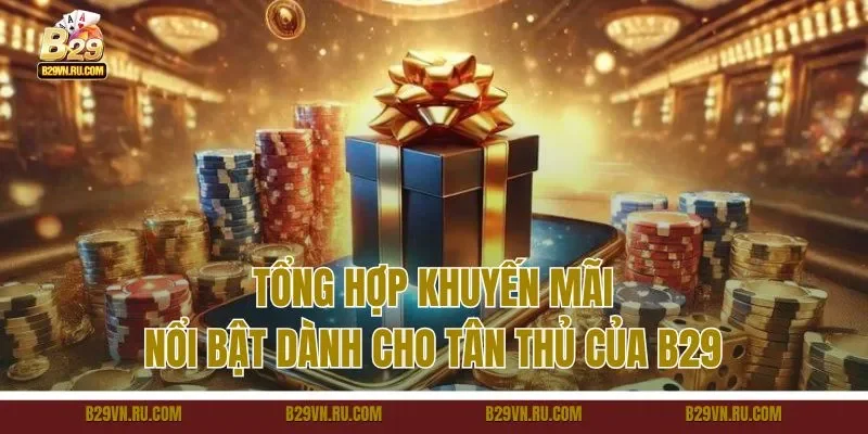Tổng hợp khuyến mãi nổi bật dành cho tân thủ của B29
